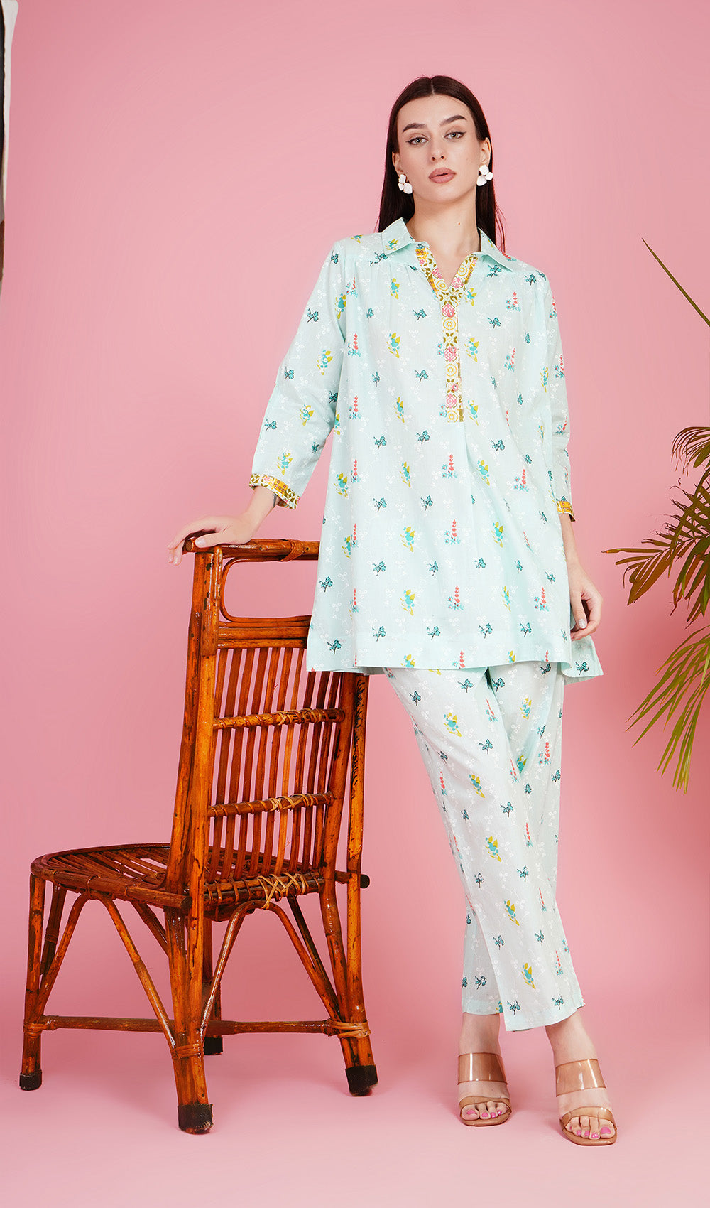 Oak Opulence Mint Co-ord Set