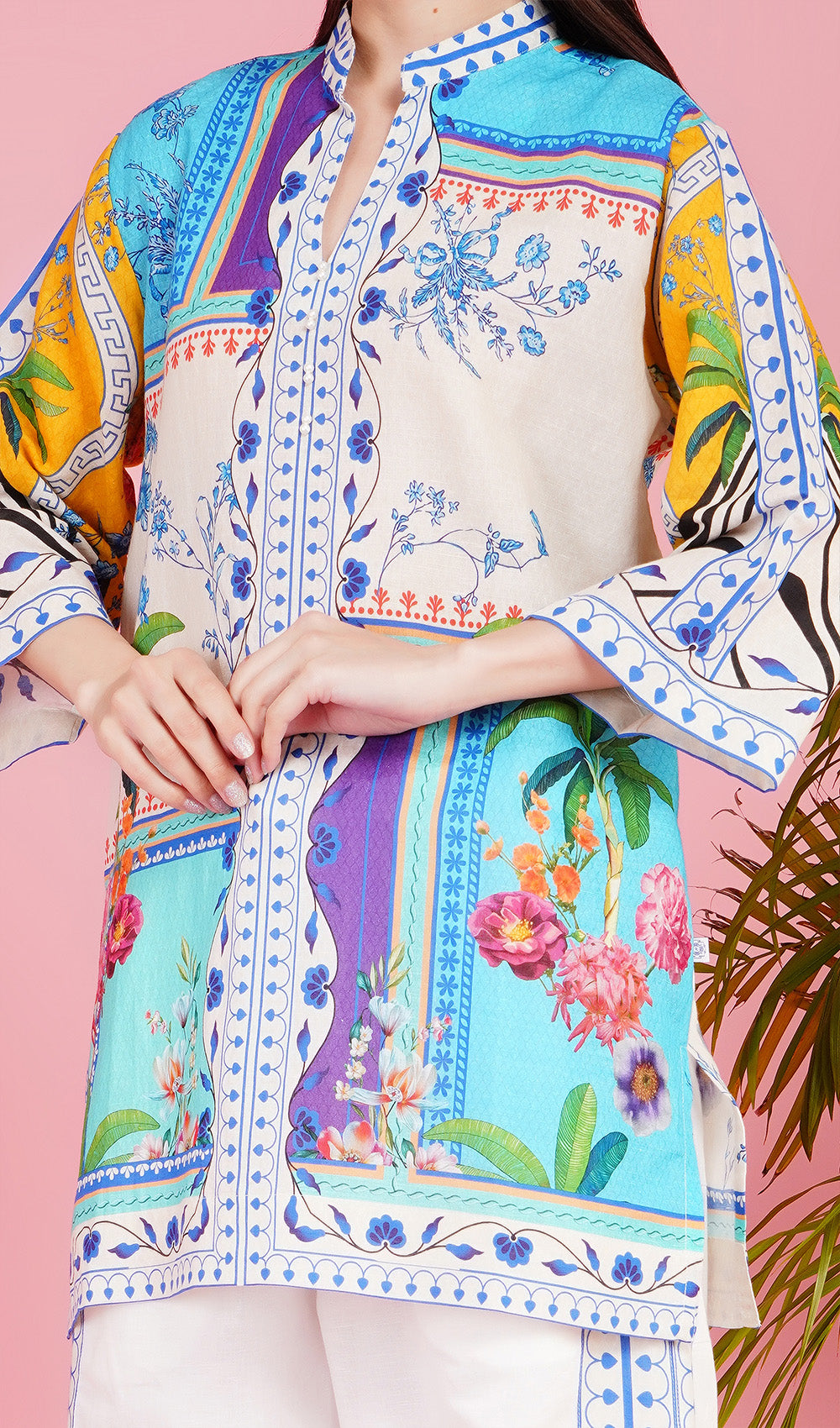 Wisteria Whisper White Co-ord Set