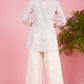 Lotus Light Ivory Kurta Set