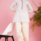 Lotus Light Ivory Kurta Set