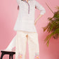 Lotus Light Ivory Kurta Set