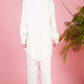 Cypress Charm Off-white Co-ord Set