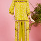 Gardenia Grace Lime Green Co-ord Set
