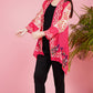 Tea Leaf Tranquility Red Shrug
