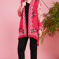 Tea Leaf Tranquility Red Shrug