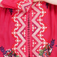 Tea Leaf Tranquility Red Shrug